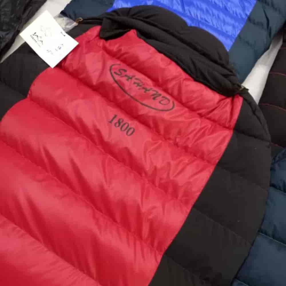 Climbing sleeping bag